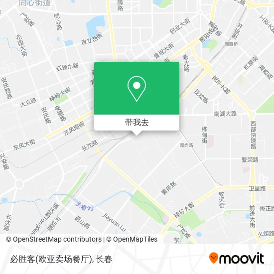 必胜客(欧亚卖场餐厅)地图