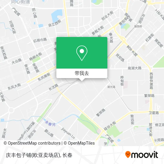 庆丰包子铺(欧亚卖场店)地图