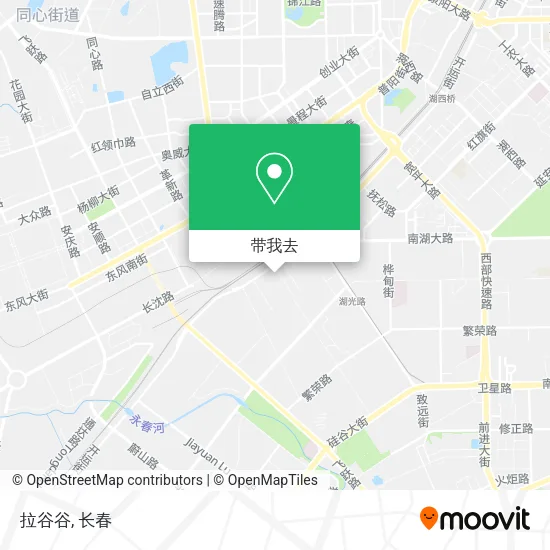 拉谷谷地图