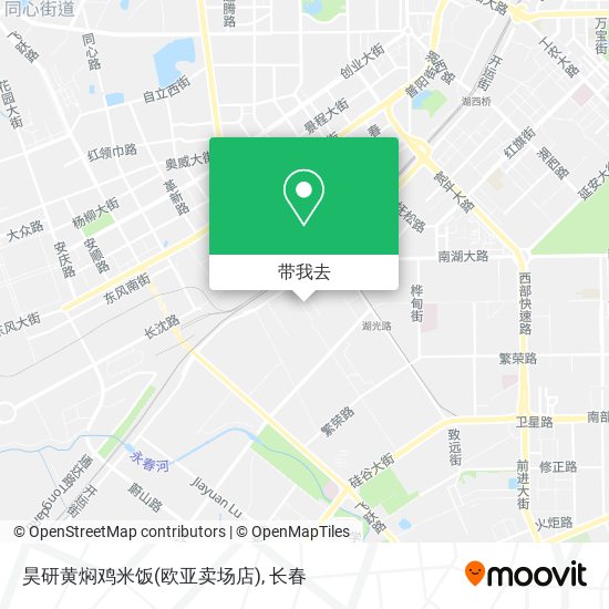 昊研黄焖鸡米饭(欧亚卖场店)地图