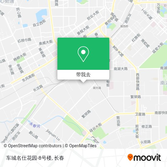 车城名仕花园-8号楼地图