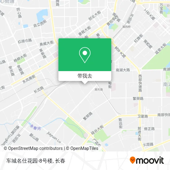 车城名仕花园-8号楼地图