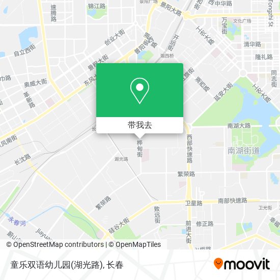 童乐双语幼儿园(湖光路)地图