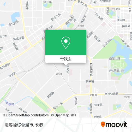 迎客隆综合超市地图