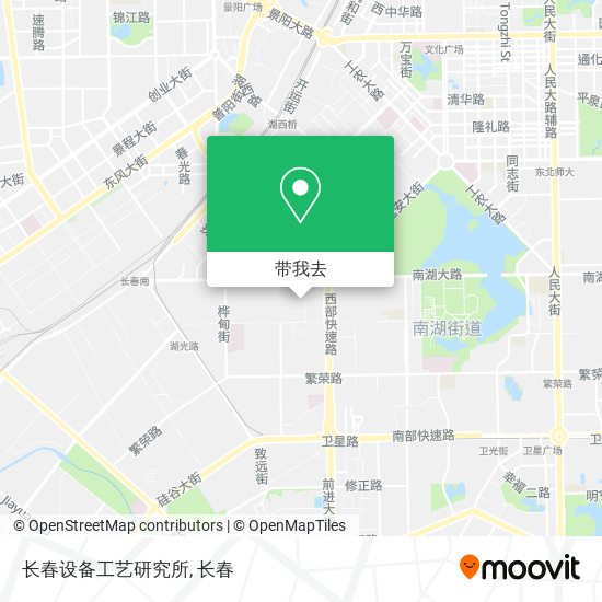 长春设备工艺研究所地图