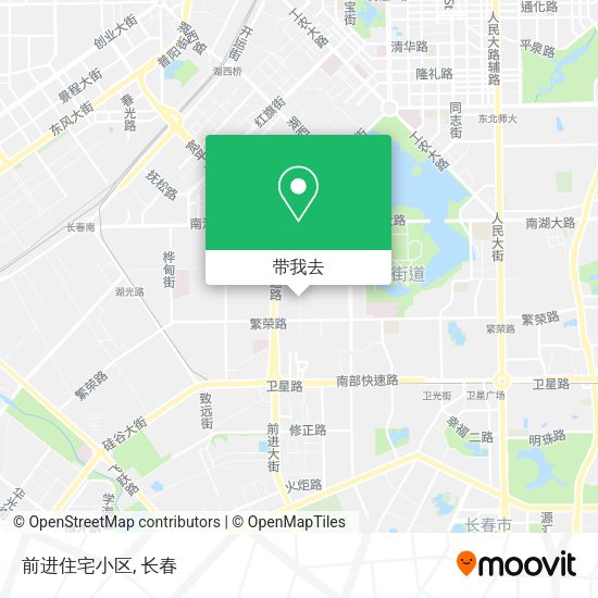 前进住宅小区地图