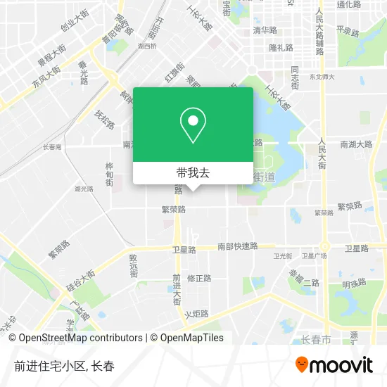 前进住宅小区地图