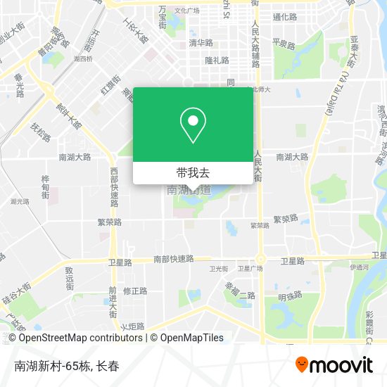 南湖新村-65栋地图