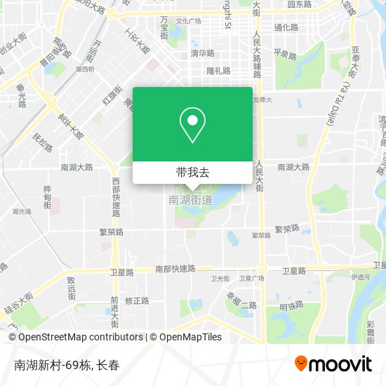 南湖新村-69栋地图