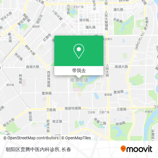 朝阳区贲腾中医内科诊所地图