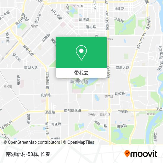 南湖新村-53栋地图