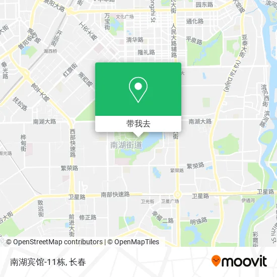 南湖宾馆-11栋地图