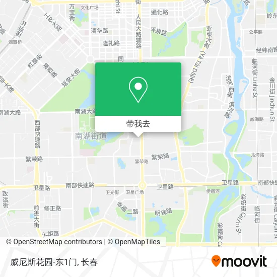 威尼斯花园-东1门地图