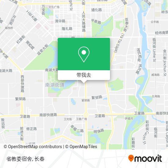 省教委宿舍地图