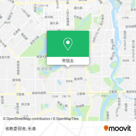 省教委宿舍地图