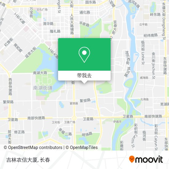 吉林农信大厦地图