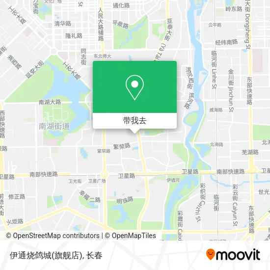伊通烧鸽城(旗舰店)地图