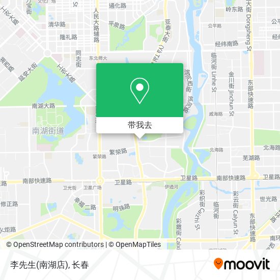 李先生(南湖店)地图