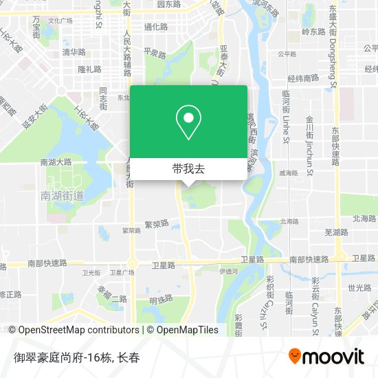 御翠豪庭尚府-16栋地图