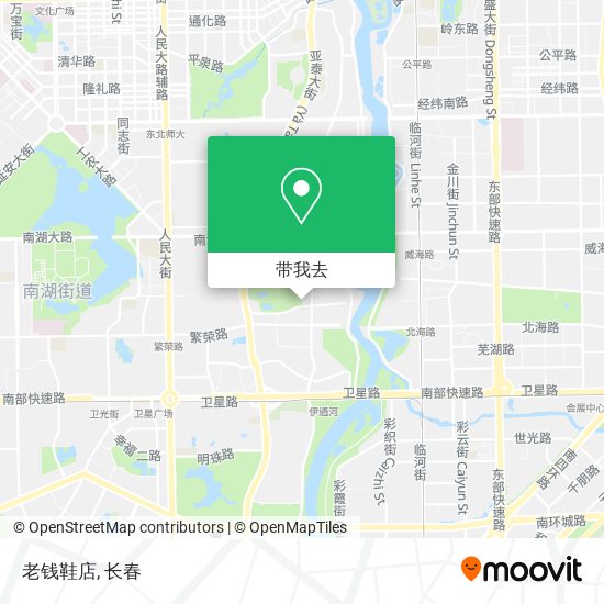 老钱鞋店地图