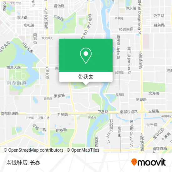 老钱鞋店地图