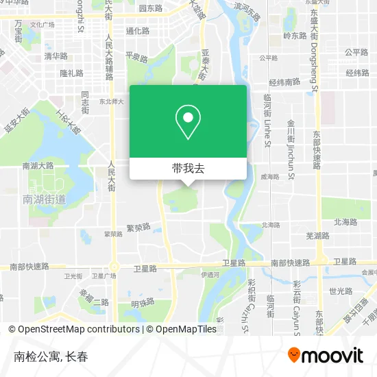 南检公寓地图