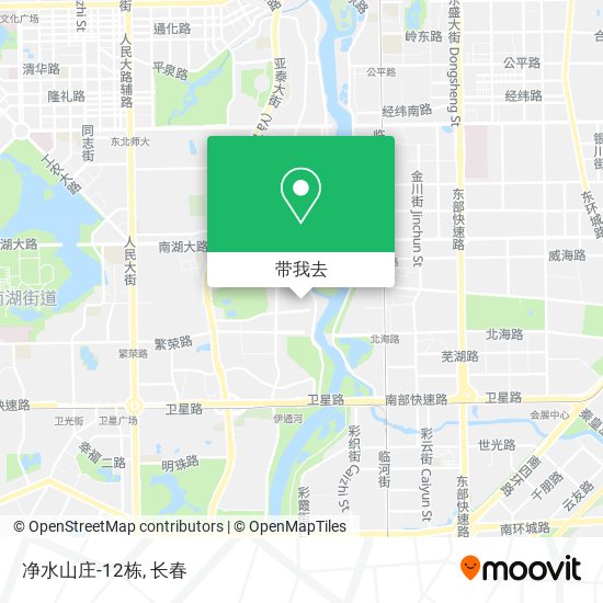 净水山庄-12栋地图