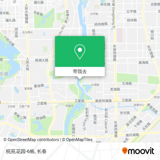 税苑花园-6栋地图