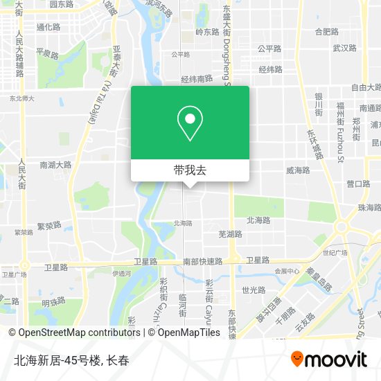 北海新居-45号楼地图