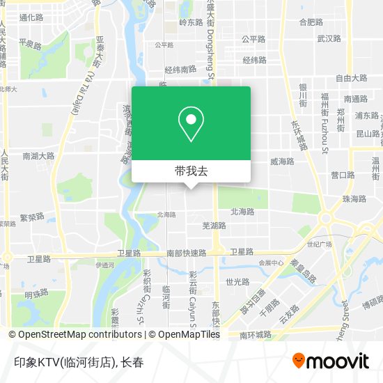 印象KTV(临河街店)地图