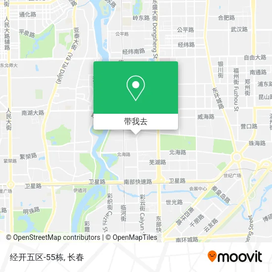 经开五区-55栋地图