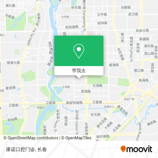 康诺口腔门诊地图