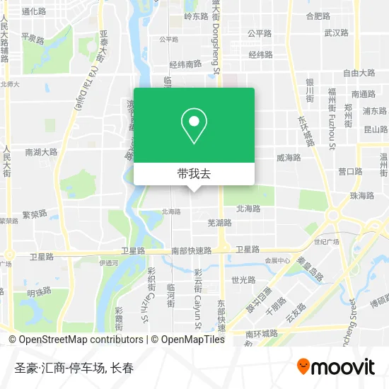 圣豪·汇商-停车场地图