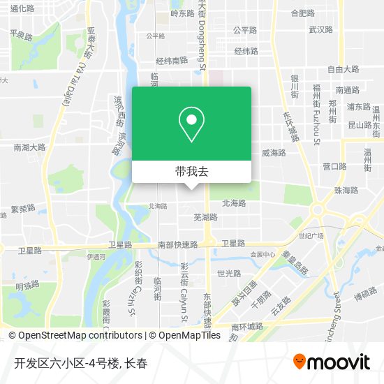 开发区六小区-4号楼地图