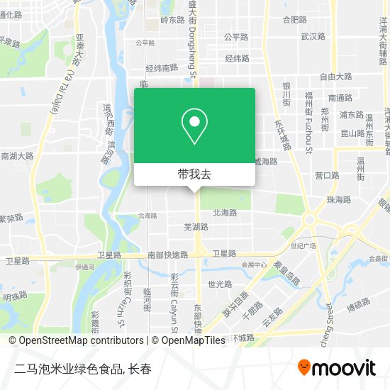 二马泡米业绿色食品地图
