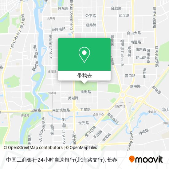 中国工商银行24小时自助银行(北海路支行)地图