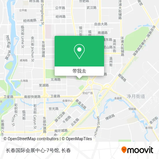 长春国际会展中心-7号馆地图