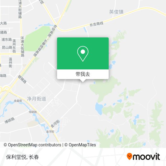 保利堂悦地图