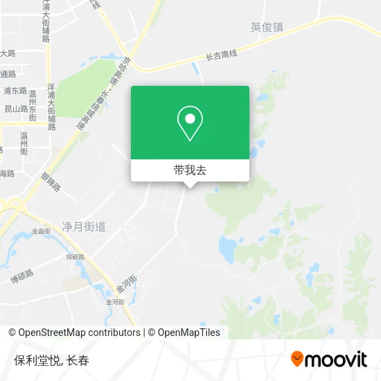 保利堂悦地图