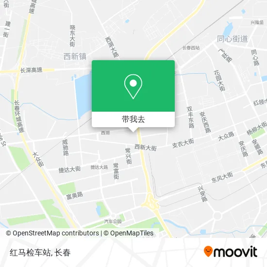 红马检车站地图