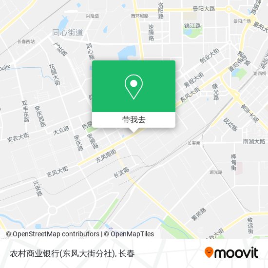 农村商业银行(东风大街分社)地图