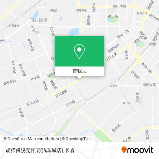 胡师傅脱壳甘栗(汽车城店)地图