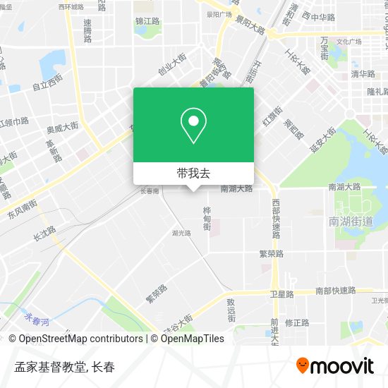 孟家基督教堂地图