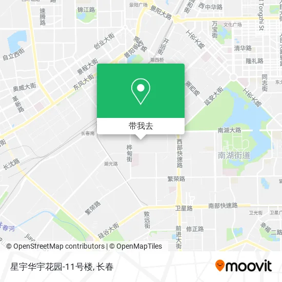 星宇华宇花园-11号楼地图