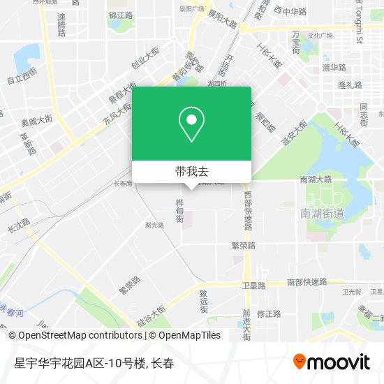星宇华宇花园A区-10号楼地图