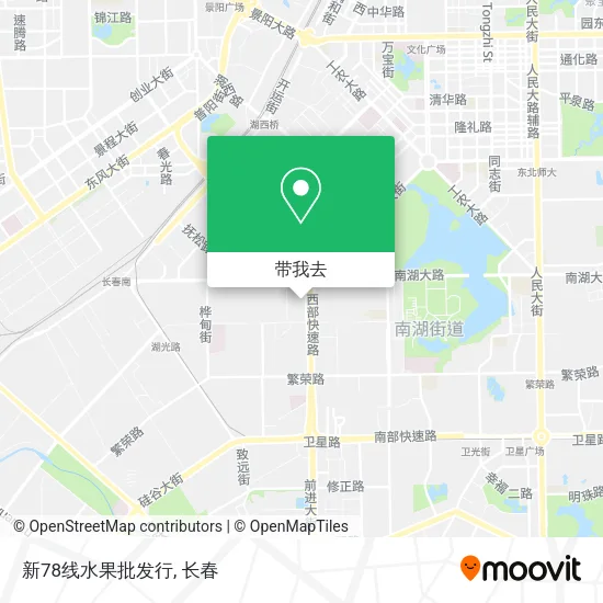 新78线水果批发行地图