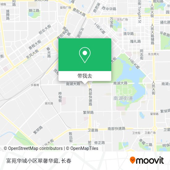 富苑华城小区翠馨华庭地图