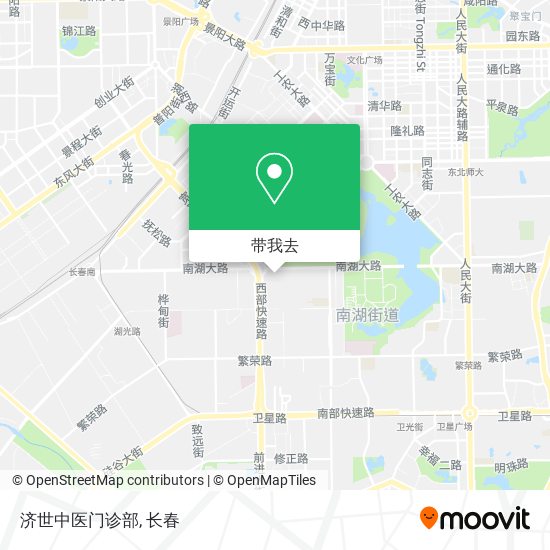 济世中医门诊部地图