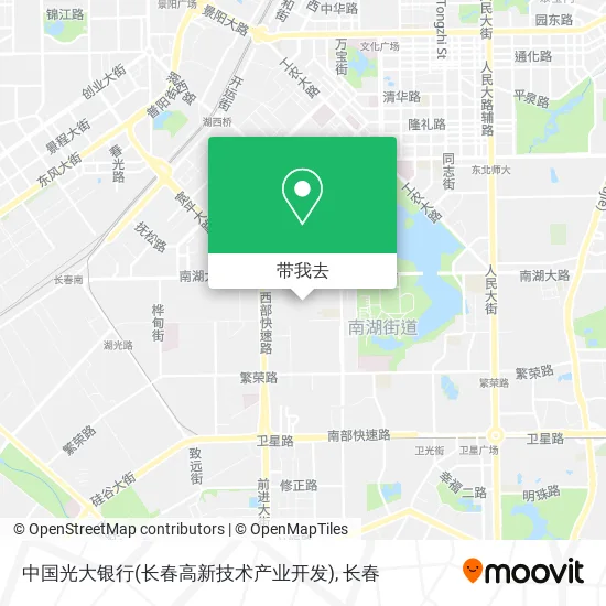 中国光大银行(长春高新技术产业开发)地图