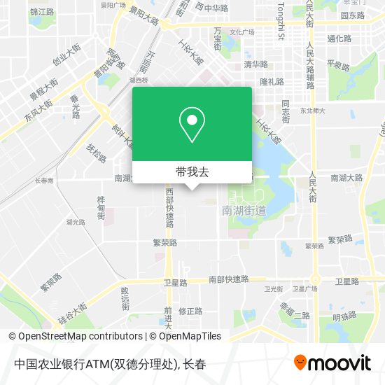 中国农业银行ATM(双德分理处)地图